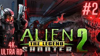 Alien Shooter 2 Reloaded Gameplay Walkthrough 2  4K Ultra HD [upl. by Carrelli]