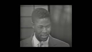 1956 High School Exchange Students Debate on Racism Segregation and Exclusion in Africa [upl. by Terb]