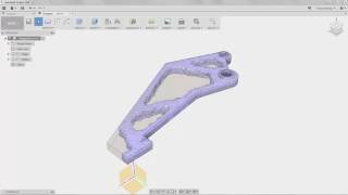 Shape Optimization in Autodesk Fusion 360 [upl. by Christenson]