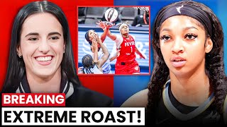 Angel Reese ROASTED after STAT PADDING in BLOWOUT LOSS To Caitlin Clark Indiana Fever [upl. by Rehotsirk59]