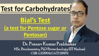 Test for Carbohydrates Bial’s Test a test for Pentose sugar or Pentosan [upl. by Suissac]