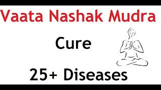 Important Mudra  Vaata Nashak Mudra  Cure 25 Diseases [upl. by Karola936]