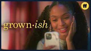 grownish Season 5 Episode 4  Zoey Gives Aaron Work Advice  Freeform [upl. by Eelime]