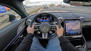 THE NEW MERCEDES AMG GT 63 TEST DRIVE [upl. by Airdnaed]