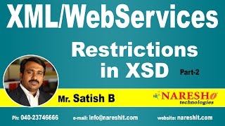 Restrictions in XSD  Part 2  XML Tutorial  Satish B [upl. by Annahsit878]