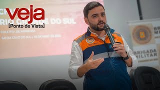 Vicegovernador fala sobre a situação da tragédia no RS [upl. by Keeryt]