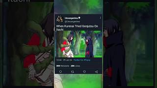 When Kurenai Tried To Genjutsu On Itachi amv anime otaku unsunganime itachi naruto shorts [upl. by Emelen]