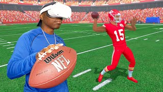 Playing Elite Defense vs Mahomes in VR NFL Pro Era 2025 [upl. by Amando]