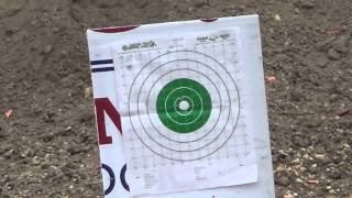 Checking zero on M1 Garand at 50 yards [upl. by Nithsa]