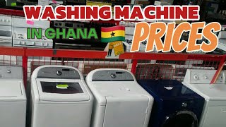 Washing machine prices in Ghana 🇬🇭 Washing machine types topload frontload semiautomatic [upl. by Odlanyar]