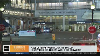 Mass General Hospital asking state for help with overcrowding [upl. by Aleekahs]