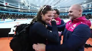 Kwalificatie schaatsen Thialf in Heerenveen jaar 2024 vrouwen 1500 meter [upl. by Lemar]