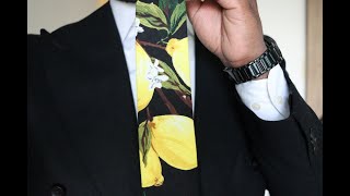 5 BEST TIES TO WEAR WITH A BLACK SUIT [upl. by Ylagam642]