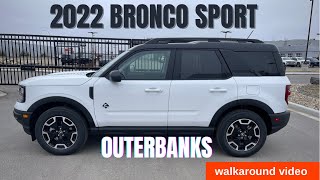 2022 Ford Bronco Sports Outer Banks  All Colour Options  Images  AUTOBICS [upl. by Gavrah]