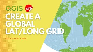 Create a global latlong grid in QGIS [upl. by Ennairrac570]