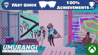 Umurangi Generation GamePass Game  Fast Achievements Guide  1000GS [upl. by Seamus]