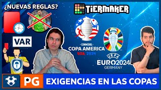 🔴EXIGENCIAS COPA AMÉRICA 2024 y EUROCOPA 2024🔥¿NUEVAS REGLAS en el FÚTBOL⚡AB 3X45 [upl. by Ailene]