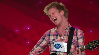 Se Erik Grönwalls andra audition i Idol 2009  Idol Sverige TV4 [upl. by Fraya800]