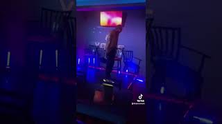 Part 2 of dancing at a karaoke bar and lounge talent viralvideo dance [upl. by Arocet630]