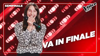 Sofia con “E Non Finisce Mica Il Cielo” di Mia Martini supera la Semifinale di The Voice Kids 3 [upl. by Leiram222]