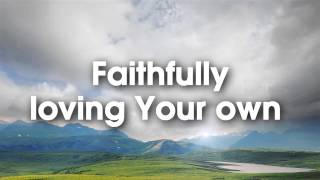 Wonderful Merciful Savior  Worship Tracks Lyric HD [upl. by Haslett]