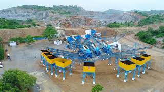 Puzzolanas 300TPH Stage 4 Crushing Plant [upl. by Hepza]