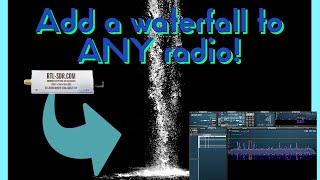 Add a FULL COLOR WATERFALL to ANY radio [upl. by Quintina]