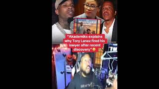 Tory Lanez Ex Attorneys Advice Questionable torylanez akademiks hiphop celebritynews [upl. by Borchert]