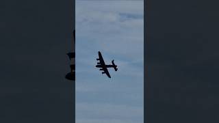 Lancaster Bomber at Clacton Airshow 2024 airshow airplane aviation ww2 RAF avgeek [upl. by Manouch]