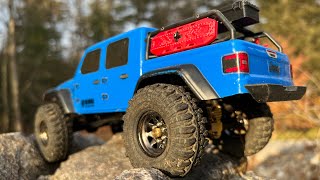 BONUS UPLOAD Axial SCX24 Jeep Gladiator Rock Crawling Compilation [upl. by Ajtak]