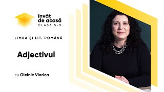 Limba și literatura română cl a Va quotAdjectivulquot [upl. by Audres]