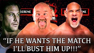 GILLBERG on GOLDBERG NOT AVOIDING A MATCH With Him [upl. by Adnirim]