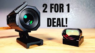 PRISM SCOPE REVIEW BEST BUY UNDER 130 2 FOR 1 MONSTRUM CERBERUS 3X AND ARES MICRO RED DOT [upl. by Lillywhite]