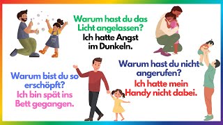 Deutsch Lernen Ganz Einfach Mit Realistischen VaterKindDialogen [upl. by Woody]