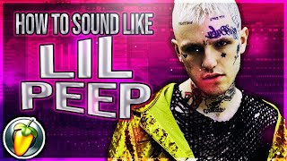 How to Sound Like Lil Peep EASY FL Studio [upl. by Anig]