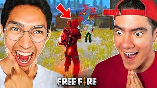 REACCIONE a FERNANFLOO JUGANDO FREE FIRE por PRIMERA VEZ   TheDonato [upl. by Yrrad]