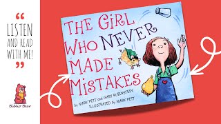 🤸‍♀️ The Girl Who Never Made Mistakes 🤸‍♀️  Storytime Read Aloud Picture Book For Kids [upl. by Lynden]