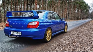 Subaru Impreza WRX 20T Bugeye Sound boxer HKS Exhaust [upl. by Nahtad]