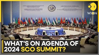 SCO Summit 2024 Whats on agenda of SCO Summit 2024 in Kazakhstan  World News  WION [upl. by Etyak]