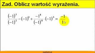 Zadania z potęgami  Działania na potęgach  Matfiz24pl [upl. by Aremihc]