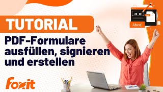 PDF ausfüllen und unterschreiben  Interaktive Formulare erstellen ✍️ [upl. by Bluhm661]