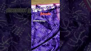 shorts Dola silk sareeswith allover bandini ytshortsindia [upl. by David909]