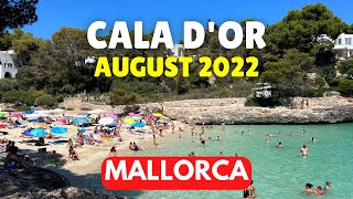 Cala dOr in August 2022 Mallorca Majorca Spain [upl. by Odlo]