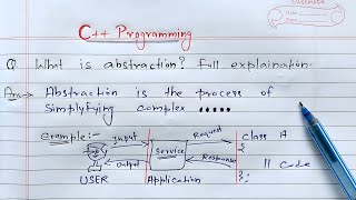 C Abstraction  Learn Coding [upl. by Edualc772]