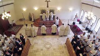 Pontifical Mass St Thomas Aquinas Seminary Virginia SSPX [upl. by Eirased]