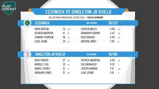 Cessnock v Singleton JB Shield [upl. by Alyakcim]