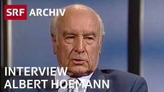 Albert Hofmann im Interview 1993  Wirkung von LSD  SRF Archiv [upl. by Lukasz]