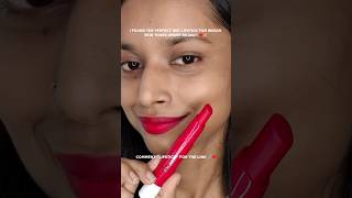 Perfect Red Lipstick for Indian Skin Tones under Rs200 🤯❤️ redlipstick lipstick marscosmetics [upl. by Nino]