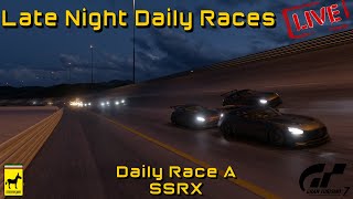 LIVE  Gran Turismo 7  Late Night Daily Races  Daily Race A SSRX [upl. by Anahcra72]