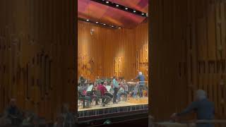 Sibelius Violin Concerto  Janine Jansen rehearsal [upl. by Thorne]